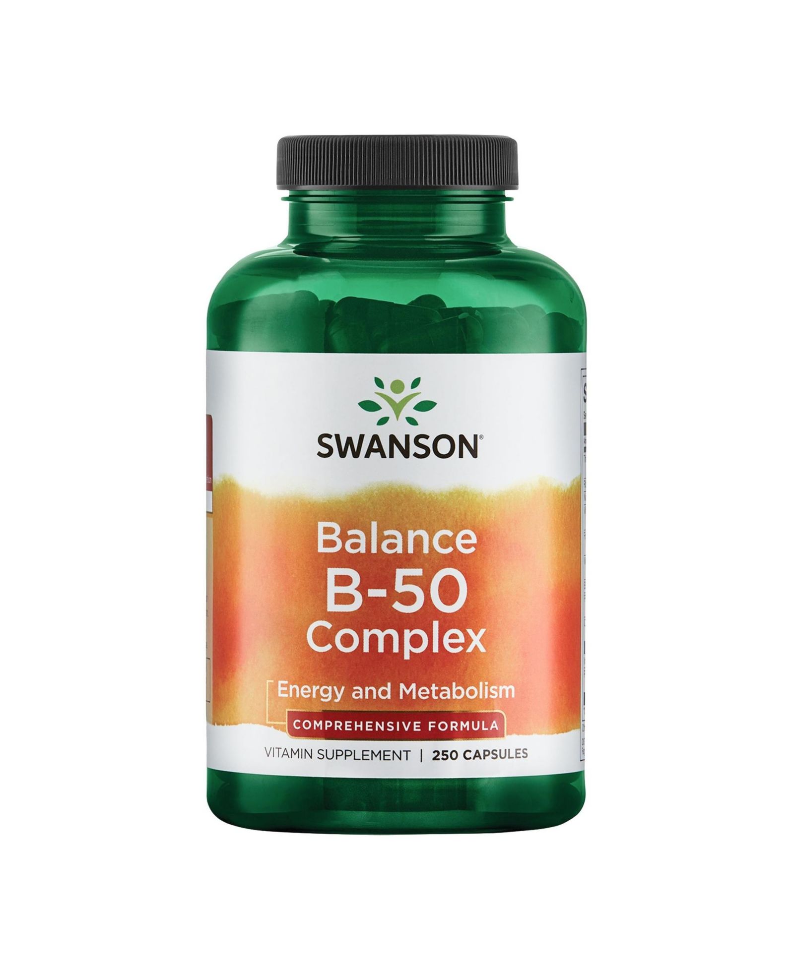 Комплекс витаминов Swanson B50 BComplex для поддержки иммунитета, сердца и нервной системы 250 капсул