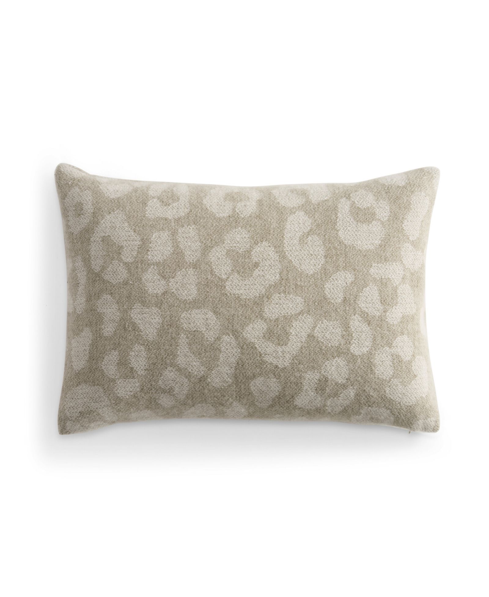 DKNY PURE Faux Cashmere Leopard Decorative Pillow, 14" x 30"