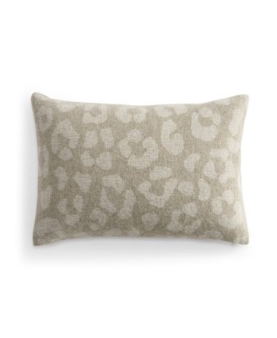 Декоративная подушка DKNY PURE Faux Cashmere Leopard 14" x 30"