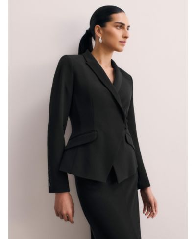 The Fold Women's Forino Clever Crepe Blazer