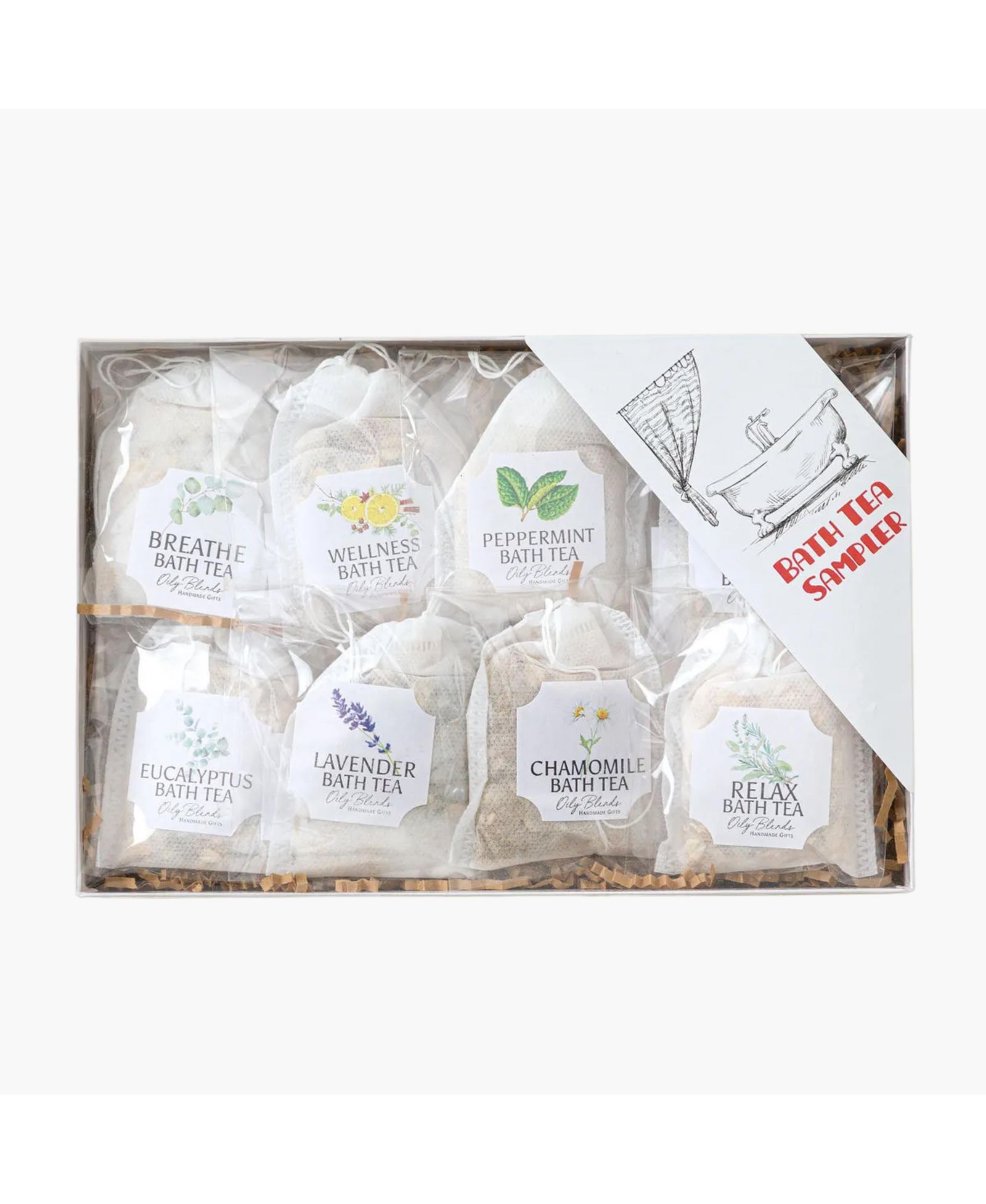 Uncommon Goods набор для ванны Bath Tea Gift Set
