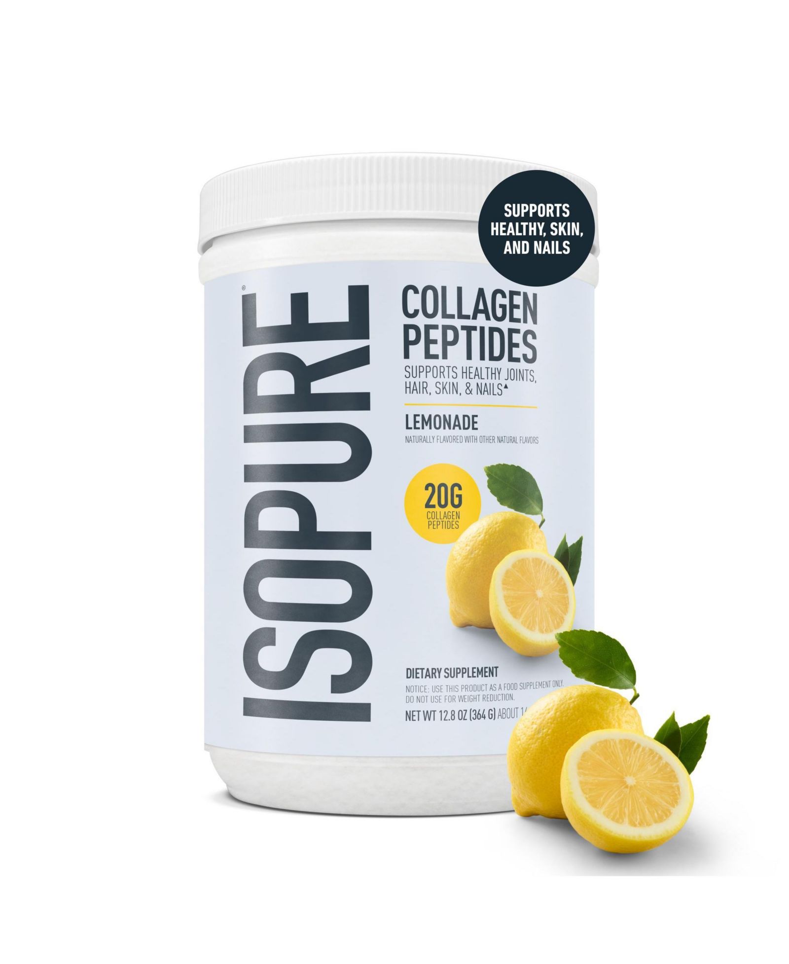 Isopure Collagen лимонад, 14 порций