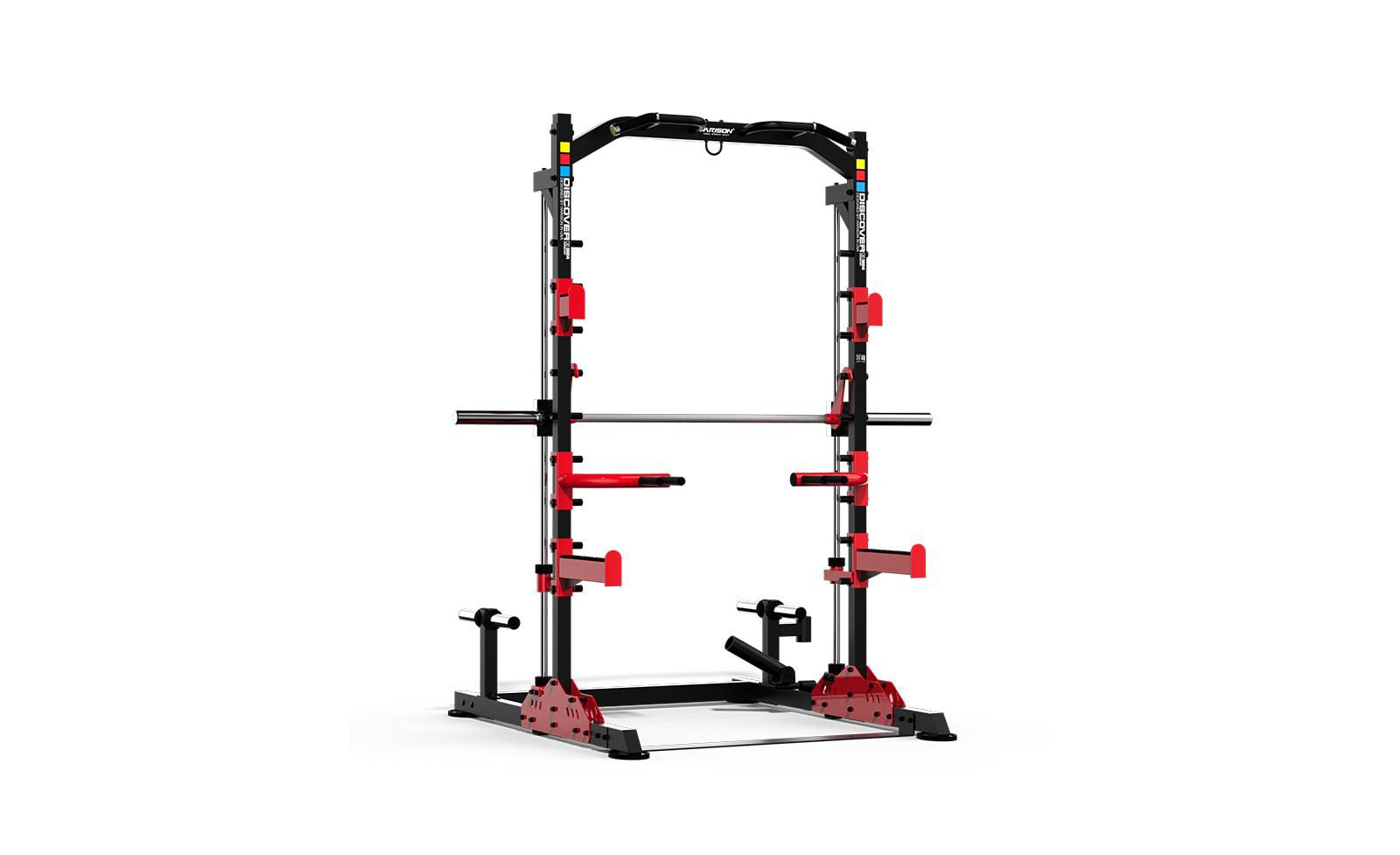 HARISON  Multifunction Squat Rack Power Cage, Adjustable All-in-One Home Gym Strength Training System HRM-30814)