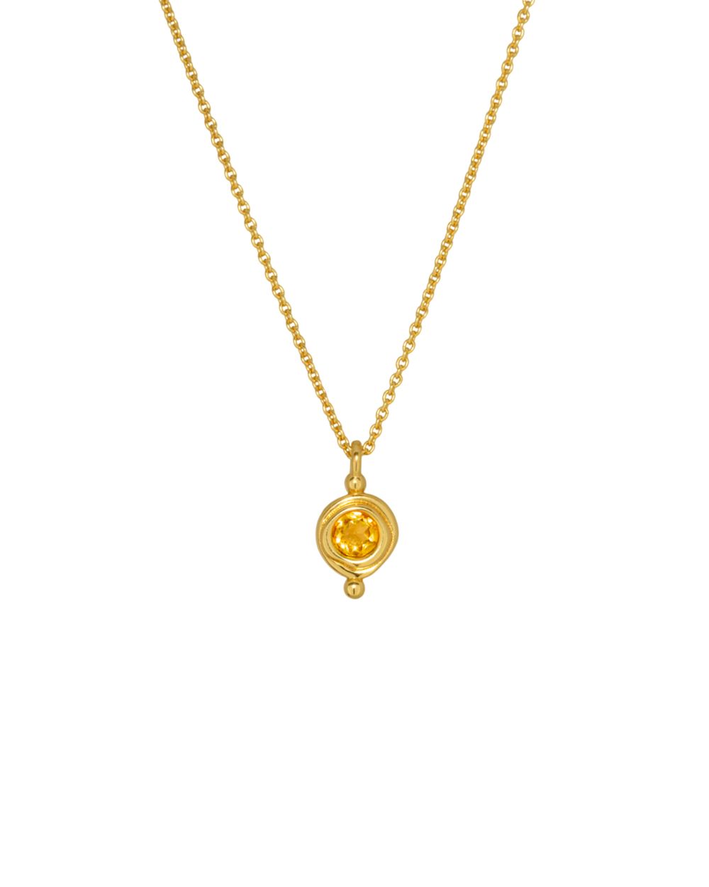 Ottoman Hands Ожерелье с подвеской Birthstone