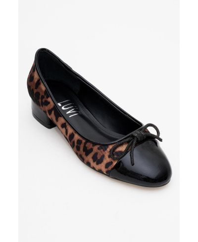 Женские туфли Prologue Shoes Julien Bow Detail Block Heel Flat