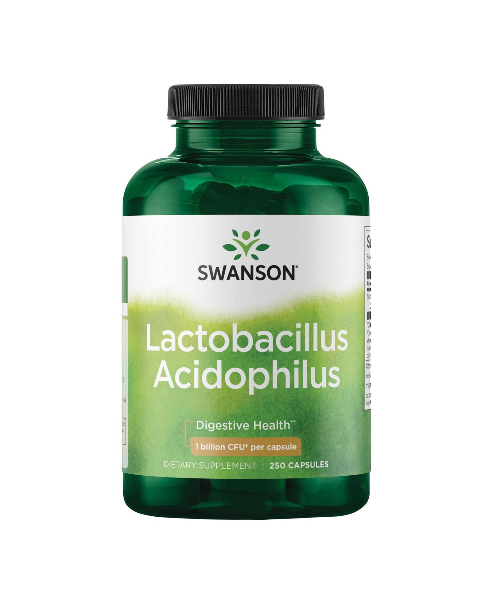 Swanson пробиотик Lactobacillus Acidophilus для здоровья пищеварительной системы, 250 капсул