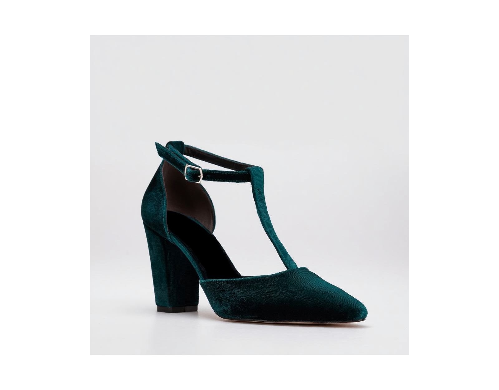 Forever & Always Women's Shoes Angelique Velvet High Heels