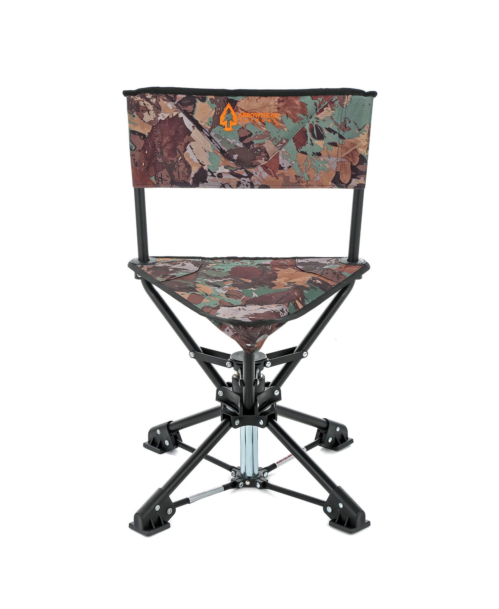 Компактный складной охотничий стул ARROWHEAD OUTDOOR 360degree(s) Degree с ножками No-Sink - (2-Pack)