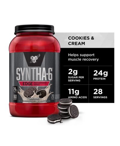 BSN SYNTHA-6 Edge протеиновый порошок Cookies N Cream, 28 Servings