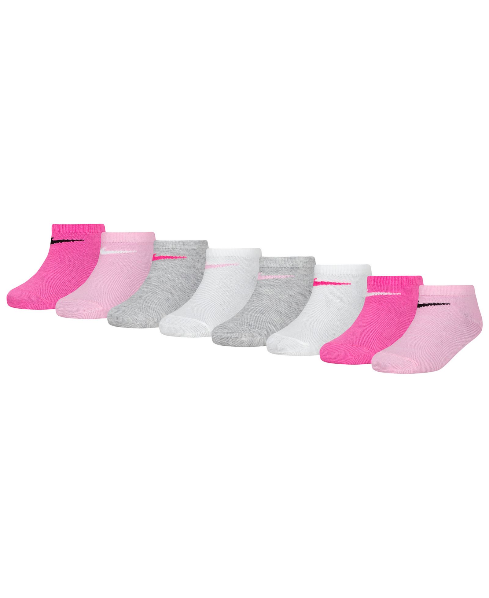 Носки Nike Boys' 4-7 Low Cut, 8-Pack