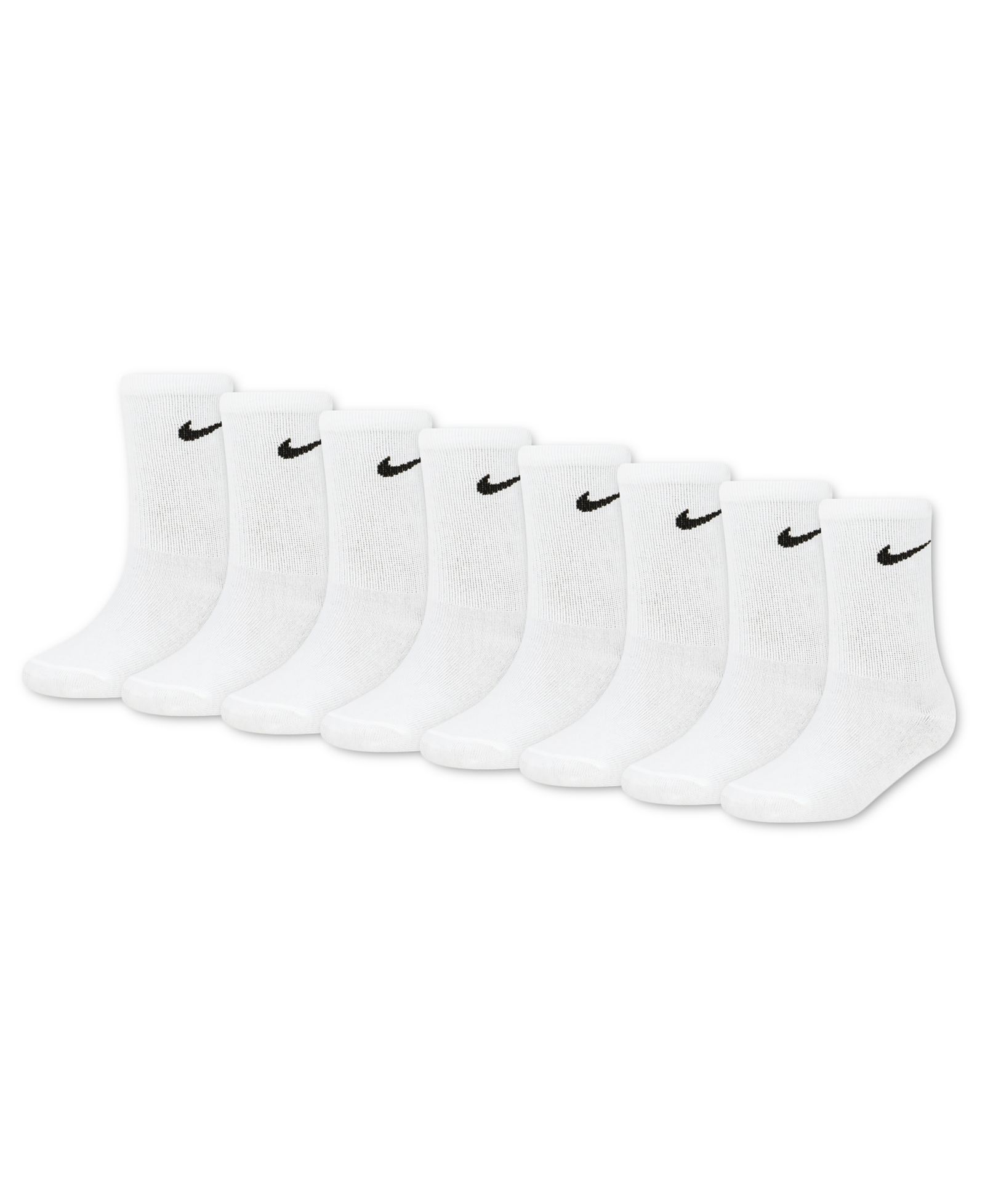 Nike Boys' 4-7 Crew Socks, 8-Pack