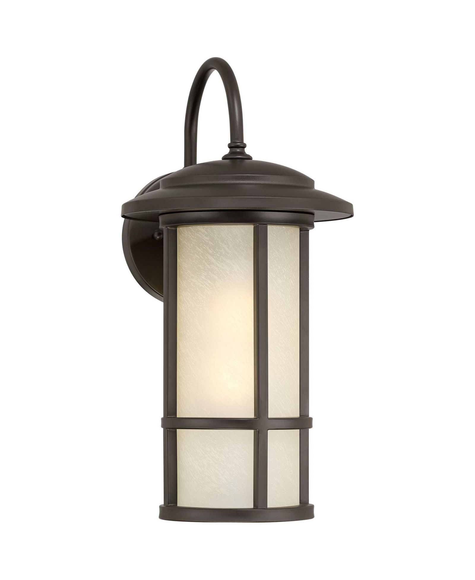 John Timberland Cressona 15 1/2" High Oil-Rubbed Bronze Outdoor Wall Light
