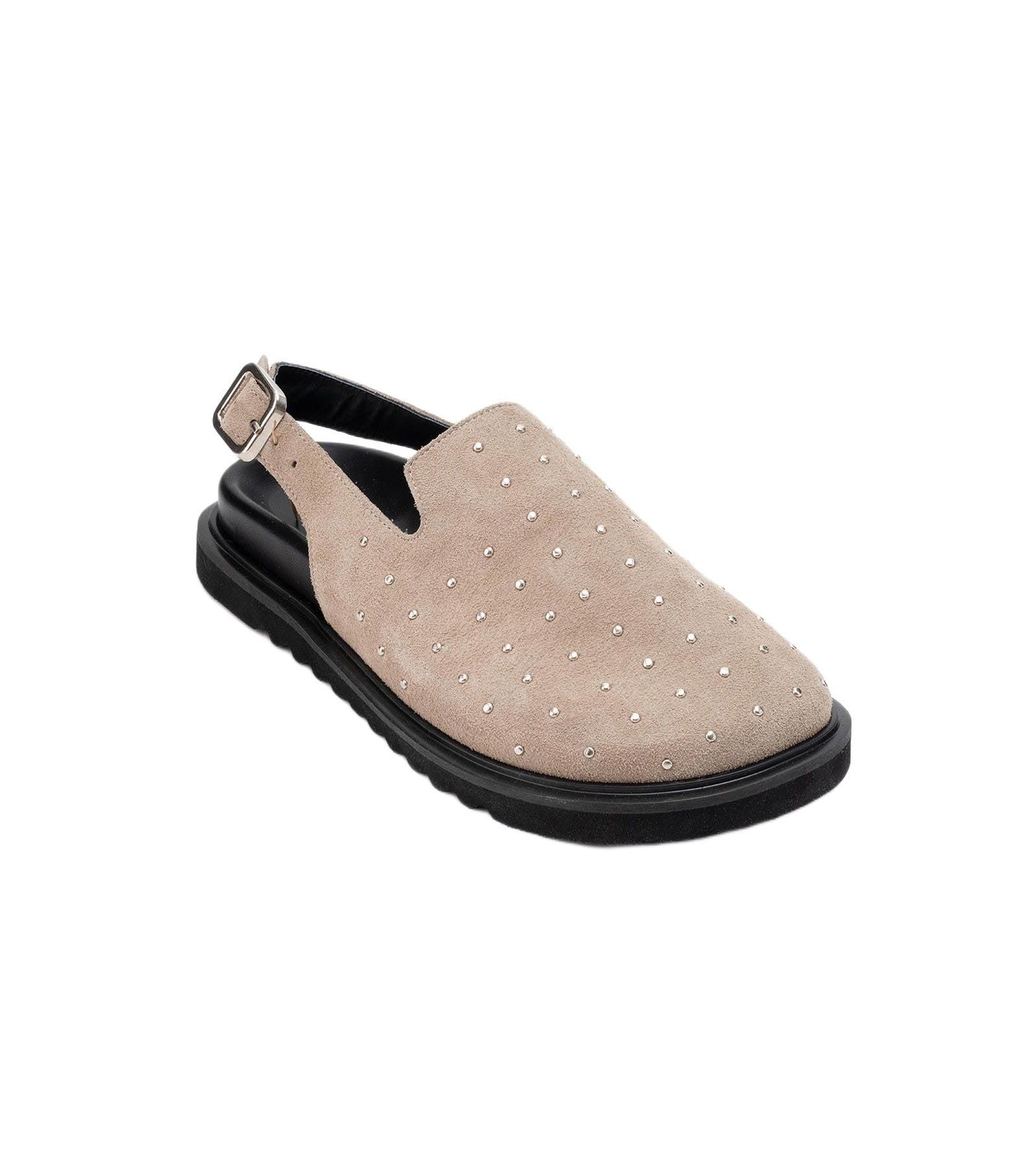 Женские сабо Forever & Always Shoes Our Leather Studded Clogs