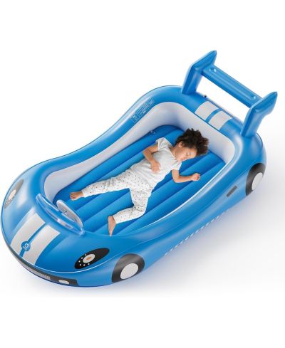 Надувная дорожная кровать QPAU Inflatable Toddler Travel Bed с бортами