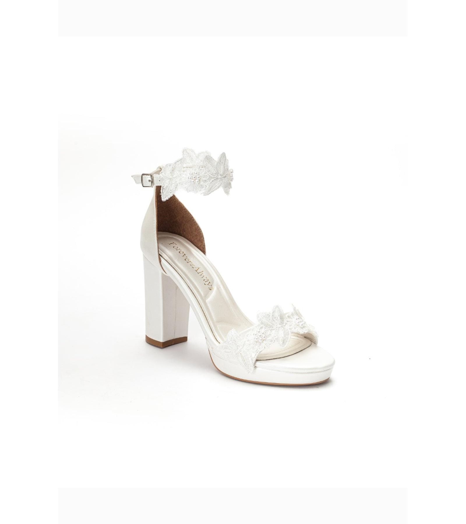 Женские свадебные босоножки Forever & Always Shoes Isadora Lace