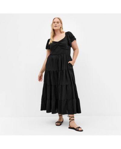 CITY CHIC Women's Leo Tier Maxi Dress