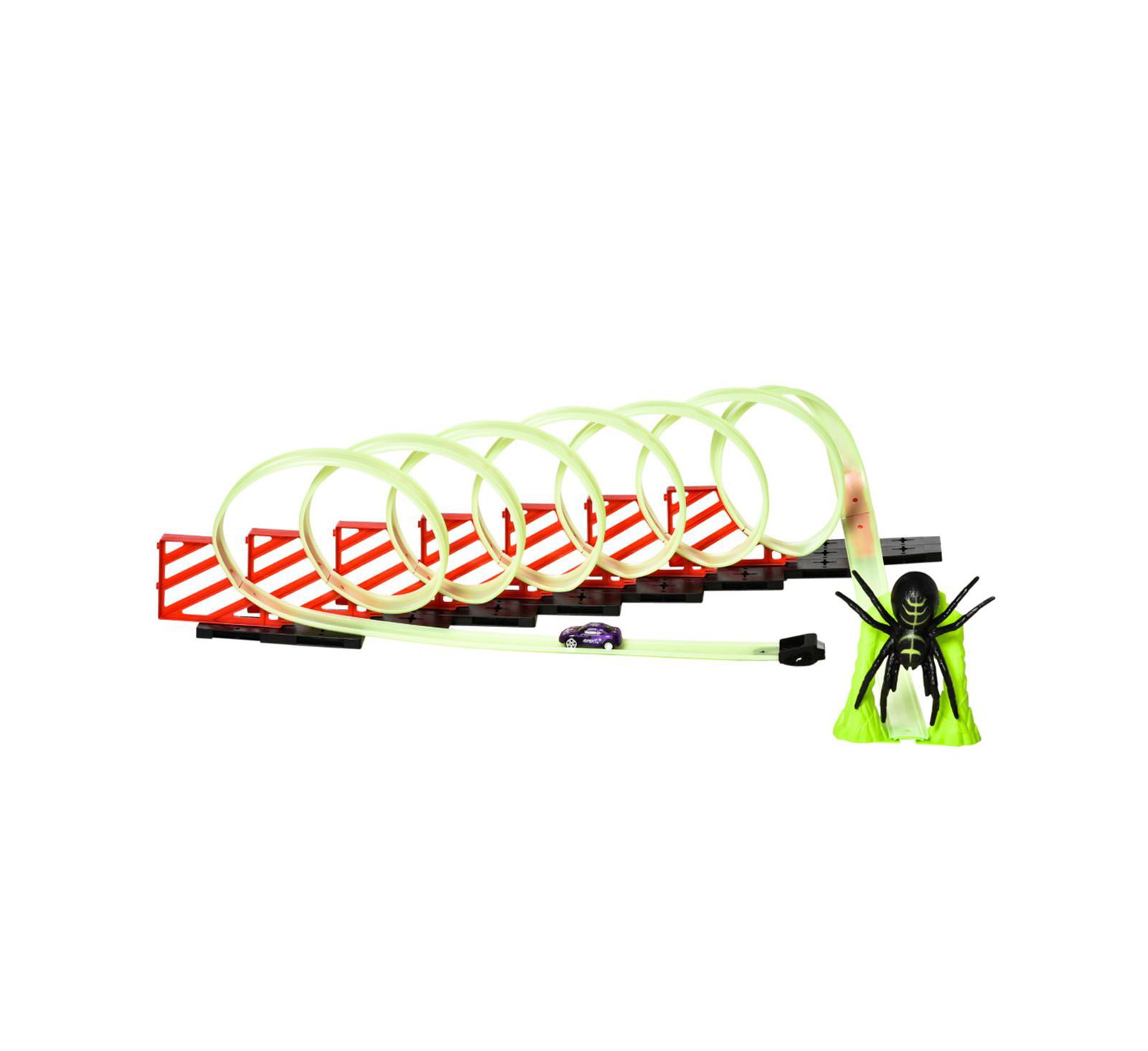 Набор YOBTOP DIY glow-in-the-dark track builder с машинкой и огнями