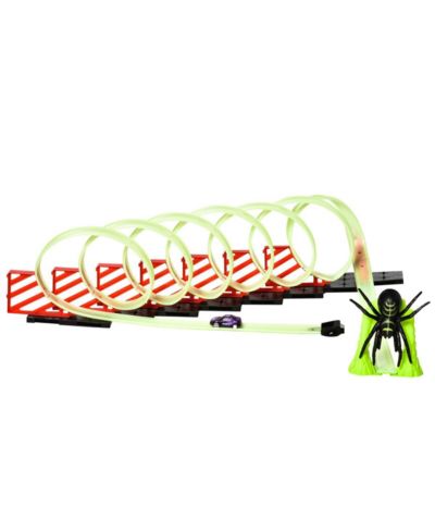 Набор YOBTOP DIY glow-in-the-dark track builder с машинкой и огнями