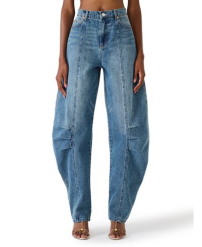 Женские джинсы Steve Madden Austin Loose-Barrel Ankle