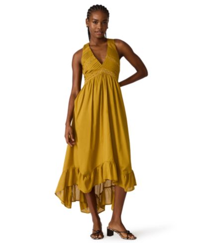 Steve Madden Women's Miah Sleeveless V-Neck Fit & Flare Dress