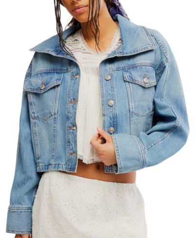Free People Women's We The Free Cotton Side To Side Jacket