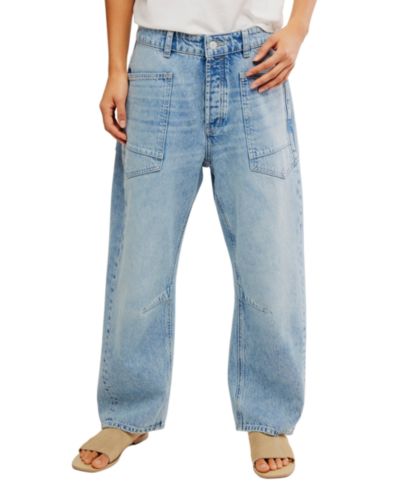 Джинсы Free People Women's Cotton Minimalist Moxie Boyfriend