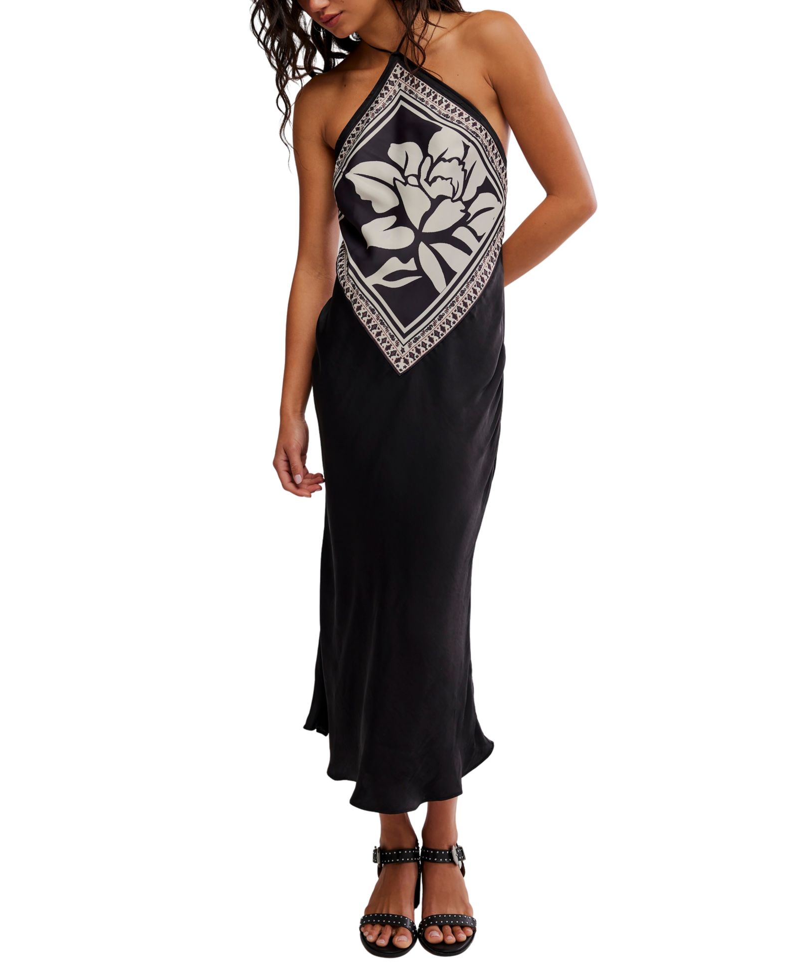 Free People Women's Polyester Citrine Midi Dress
