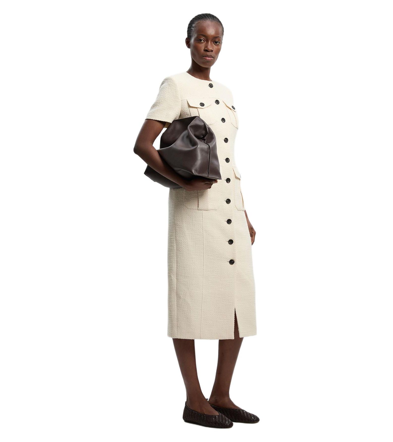 Платье миди Karen Millen Textured Tweed Tailored Женское