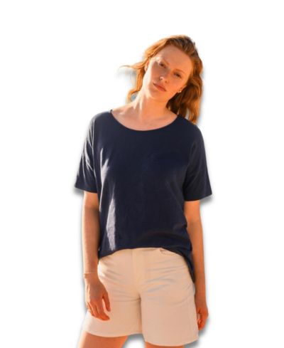Женская футболка Celtic & Co. Boxy Fit с круглым вырезом