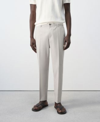 Mango Men's Slim-Fit Cotton-Lyocell-Blend Pants