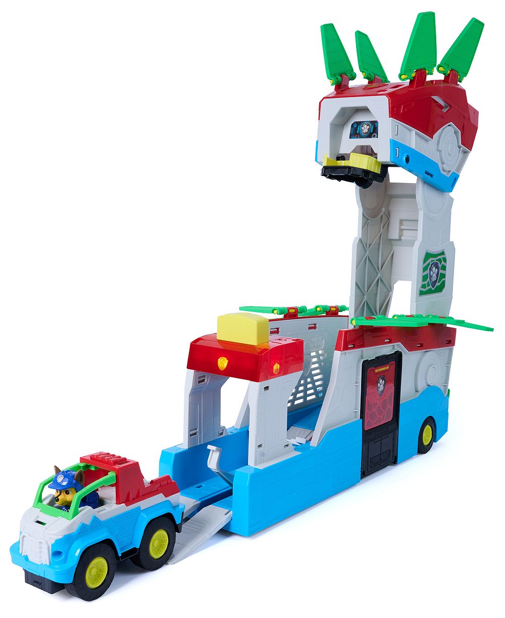 Трансформируемый игровой набор Paw Patrol Chase Dino Movie 2-в-1 с транспортными средствами, от 3 лет