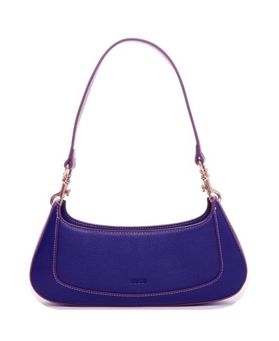 Женская плечевая сумка SUSU Women's Pebbled Leather Baguette Shoulder Bag East West Crescent Hobo Purse