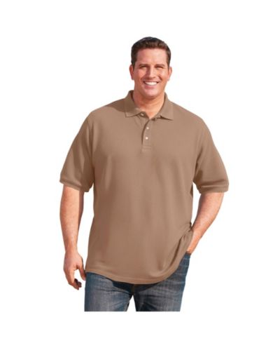 KingSize поло рубашка Ribbed Polo Big & Tall