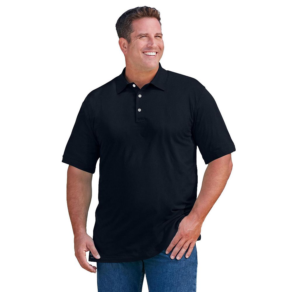 KingSize Big & Tall Ribbed Polo