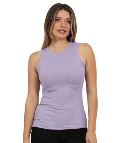 24seven Comfort Apparel Женский трикотажный топ без рукавов