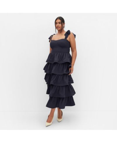 CITY CHIC Women's Elina Tier Maxi Dress