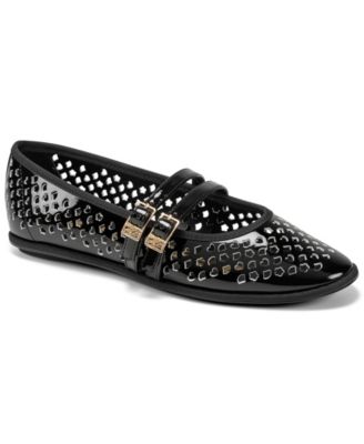 Женские балетки KARL LAGERFELD PARIS Women's Vanyel Strappy Mary Jane Ballet Flats