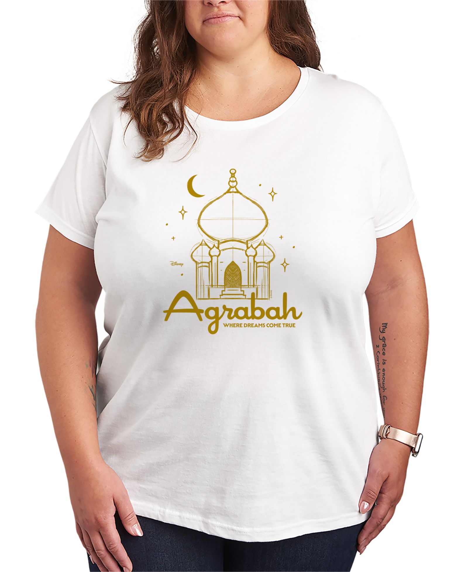Футболка Hybrid Apparel Plus Size Disney Princess Agrabah с графическим принтом