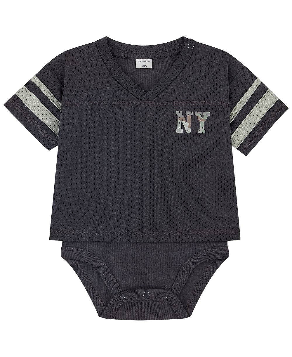 abercrombie kids Детский спортивный боди с коротким рукавом