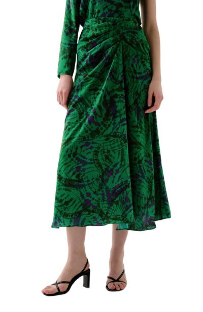 Scalpers Women's Fire Print Skirt