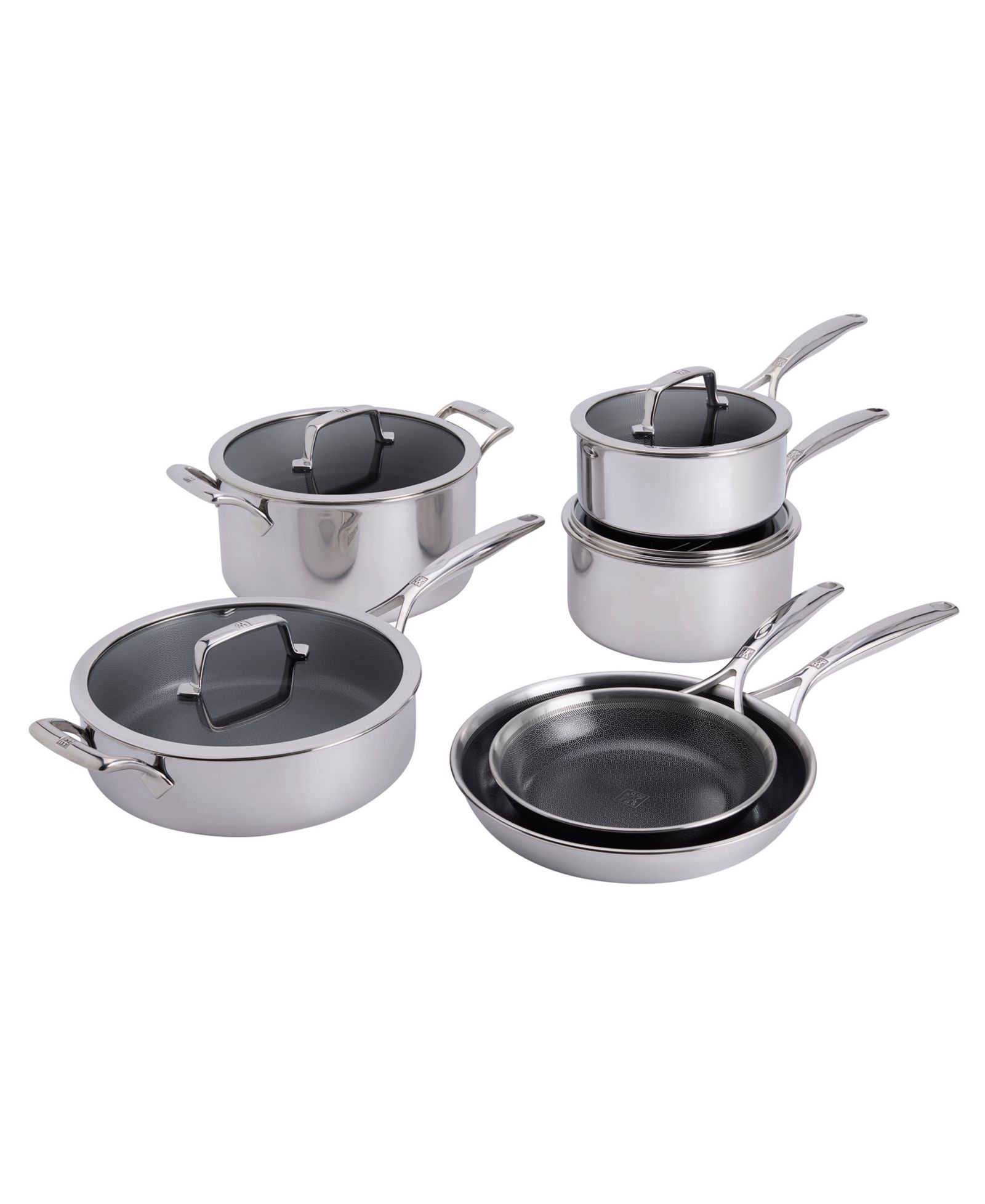 Набор кухонной посуды ZWILLING Peak Stainless Steel, 10 предметов