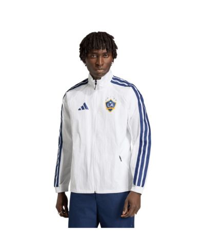 Мужская куртка Adidas White LA Galaxy 2026 Anthem Raglan Full-Zip