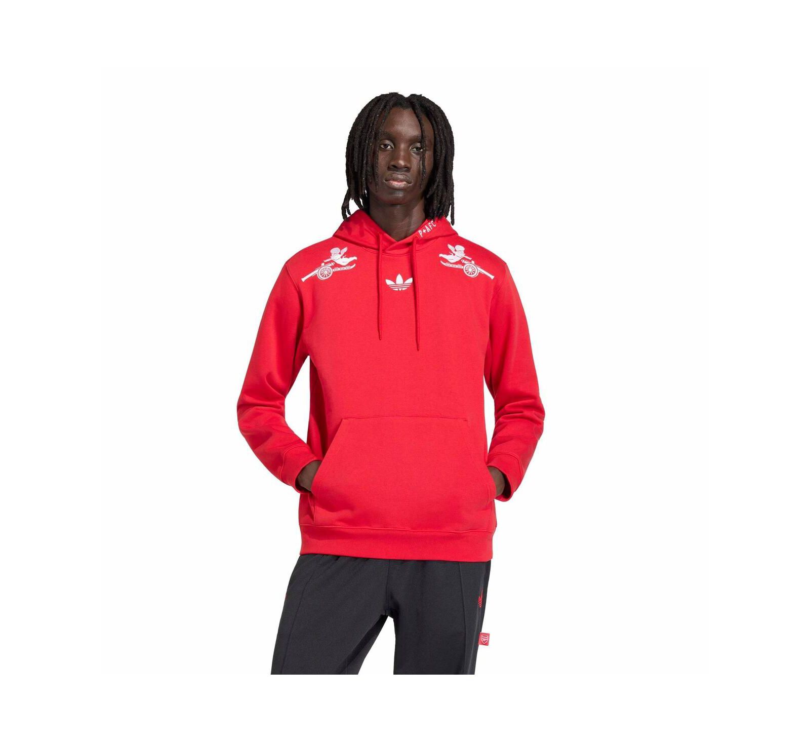 Худи Adidas Arsenal x Places Faces, красная, мужская