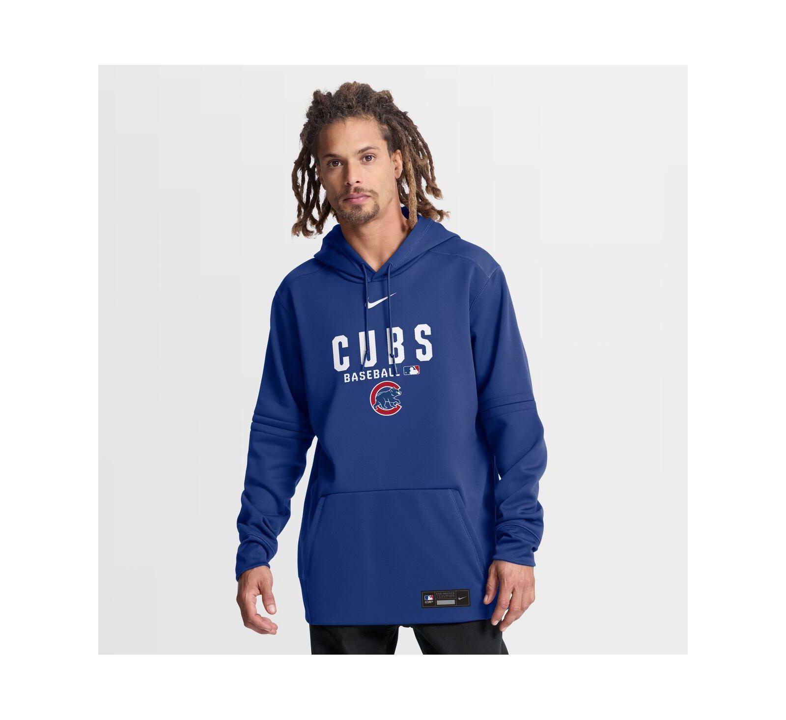 Худи Nike Men's Royal Chicago Cubs Authentic Collection Therma-FIT