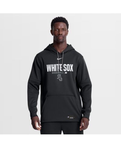 Nike Мужская толстовка Chicago White Sox Black Therma-FIT