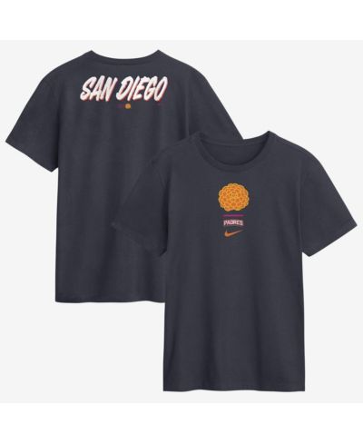 Nike Мужская футболка San Diego Padres 2026 City Connect 2-Hit Obsidian