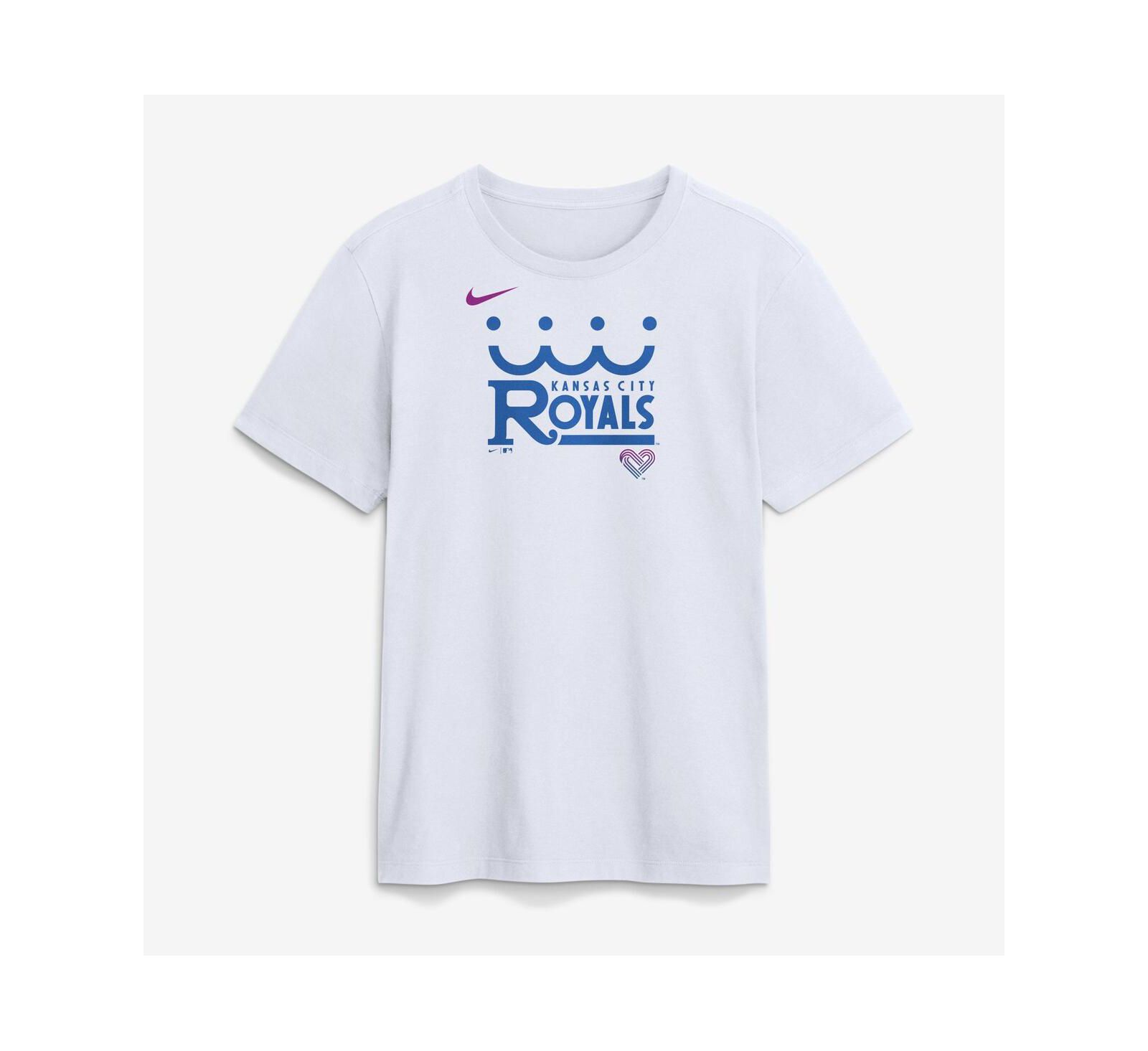 Nike Мужская белая футболка Kansas City Royals 2026 City Connect