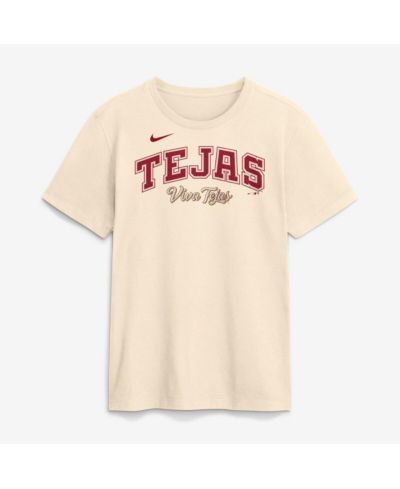 Nike Мужская кремовая футболка Texas Rangers 2026 City Connect