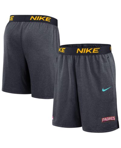 Мужские трикотажные шорты Nike San Diego Padres 2026 City Connect Authentic Collection Dri-FIT, обсидиан