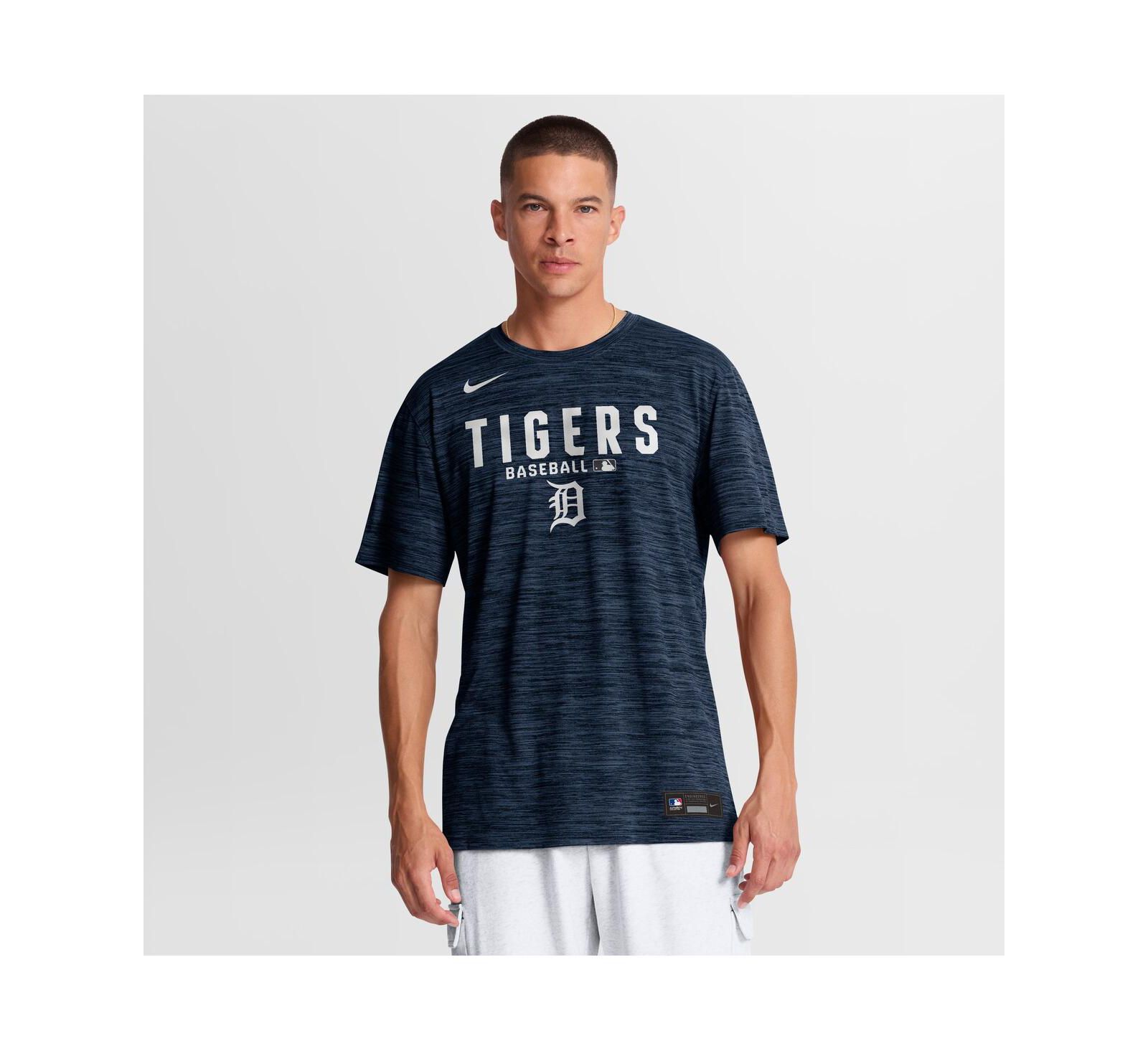 Nike Мужская футболка Nike Detroit Tigers Authentic Collection Velocity Dri-FIT, Navy